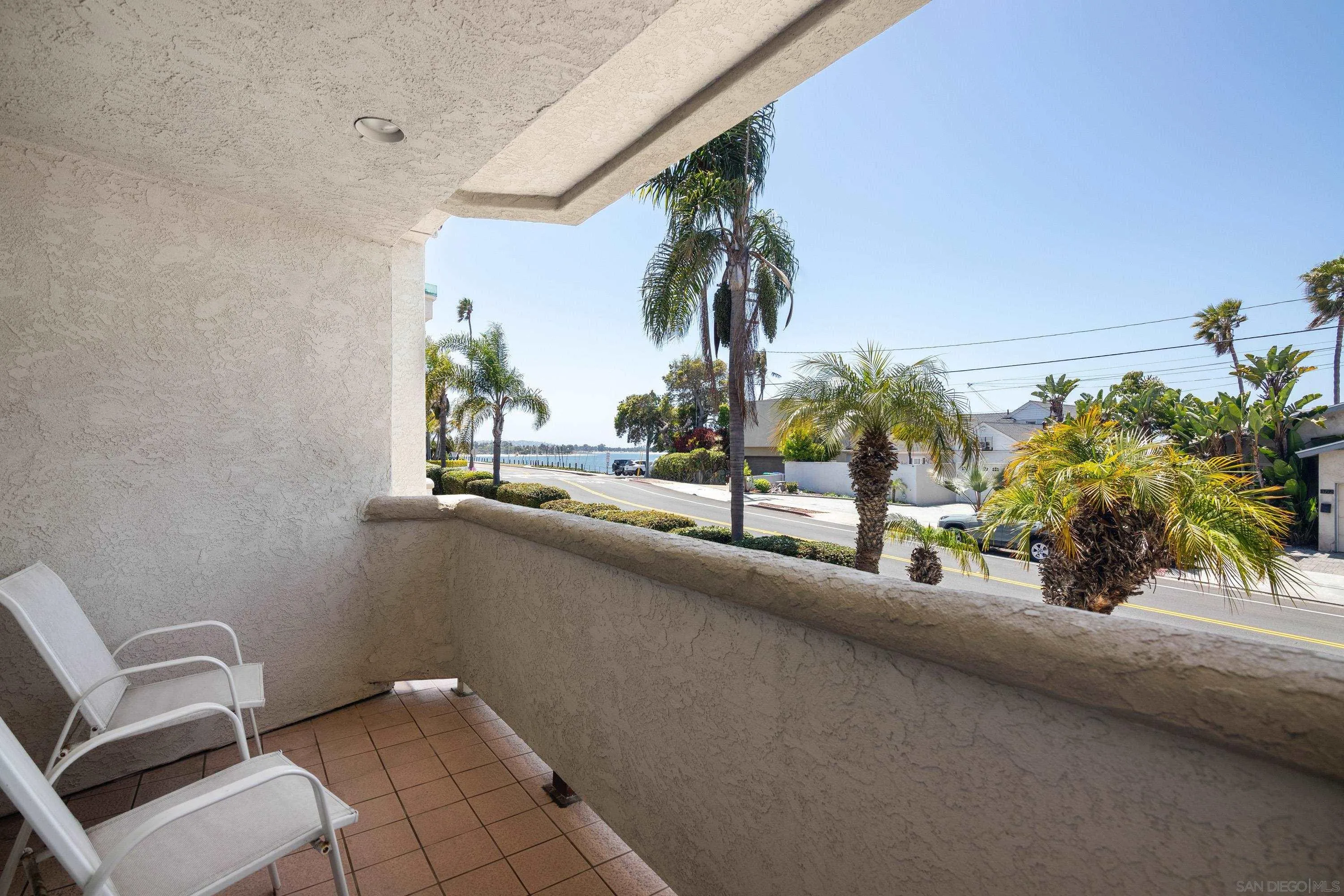 3701 Riviera Drive, Unit 11 Pacific Beach, CA 92109 - Photo 19 of 32 a view of balcony with a potted plant