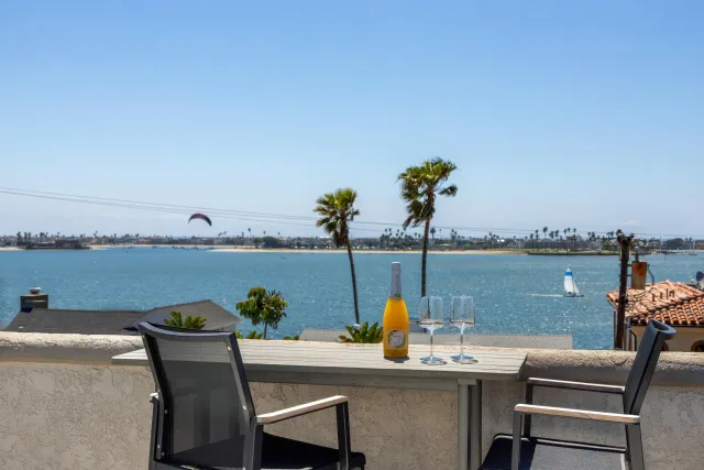 a view of balcony and patio