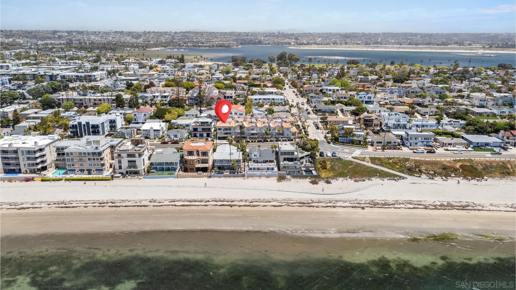 3701 Riviera Drive, Unit 11 Pacific Beach, CA 92109 - Photo 5 of 32 an aerial view of a city