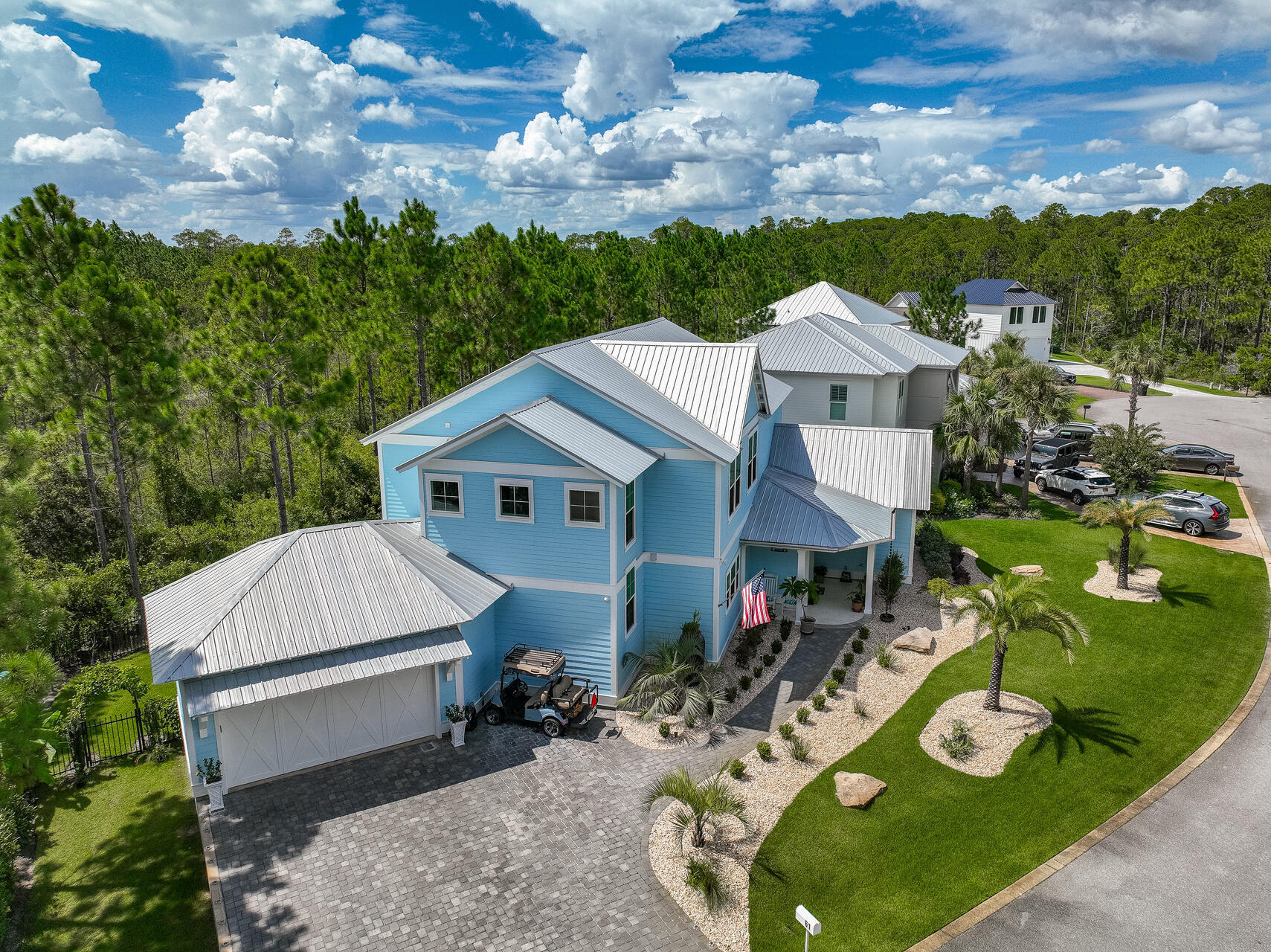 61 Sweet Breeze Drive Santa Rosa Beach, FL 32459 - Photo 67 of 92 an aerial view of a house