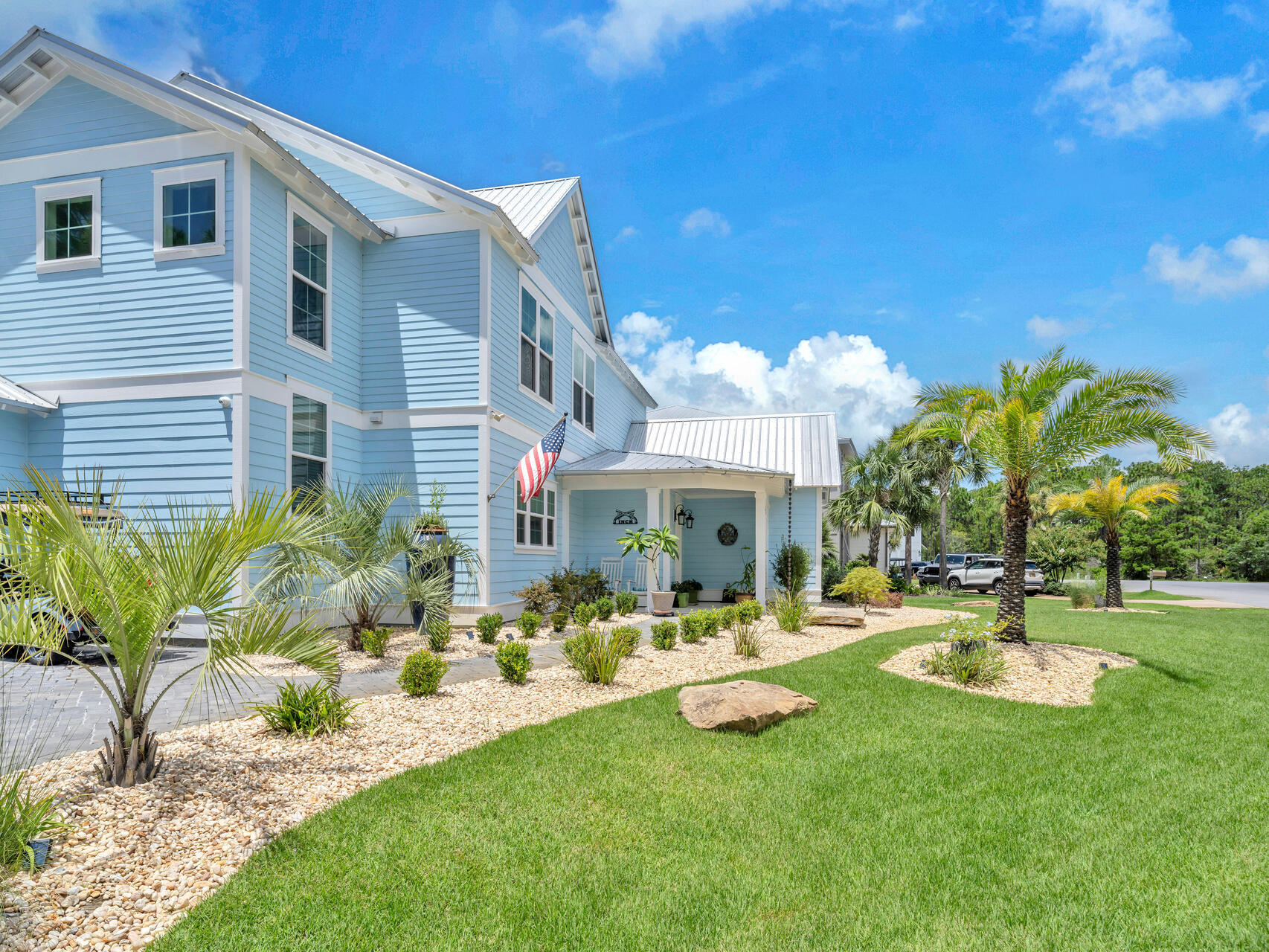 61 Sweet Breeze Drive Santa Rosa Beach, FL 32459 - Photo 91 of 92 a view of a house with backyard porch and sitting area