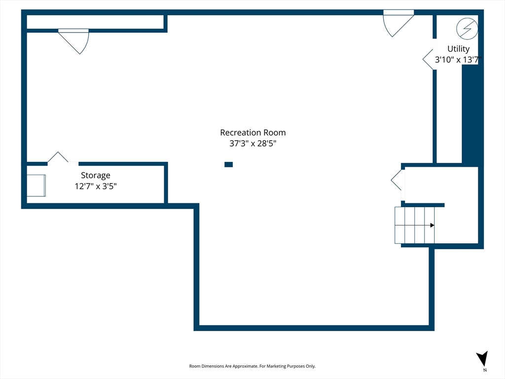 562 South Street Shrewsbury, MA 01545 - Photo 38 of 40 a picture of a bench in a white wall