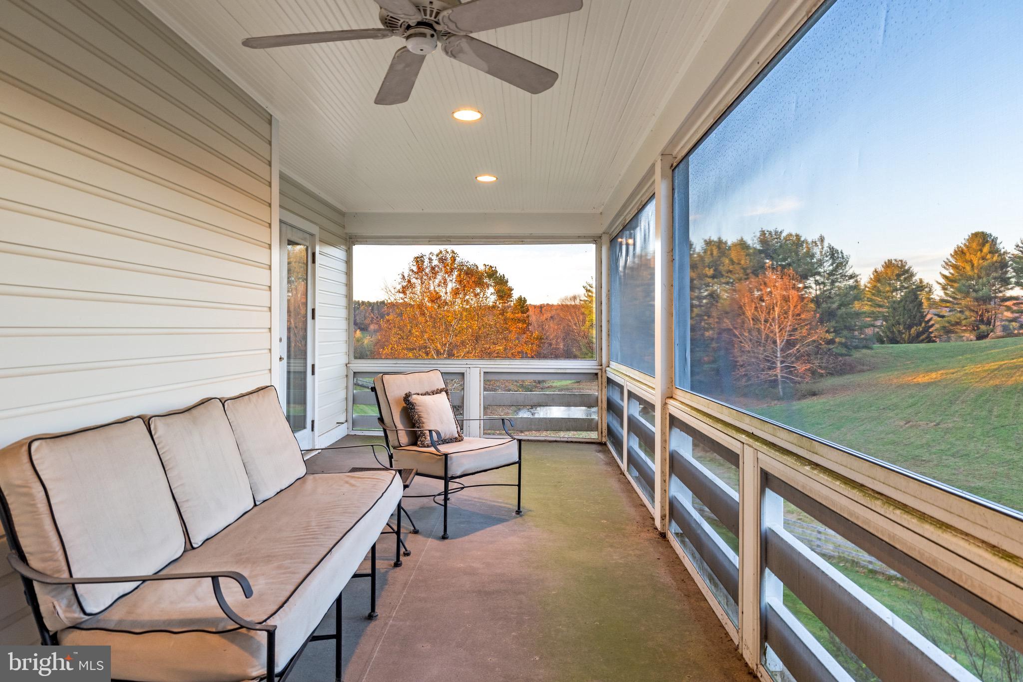 2310 Gadd Road Cockeysville, MD 21030 - Photo 62 of 83 a view of a porch with furniture and a yard