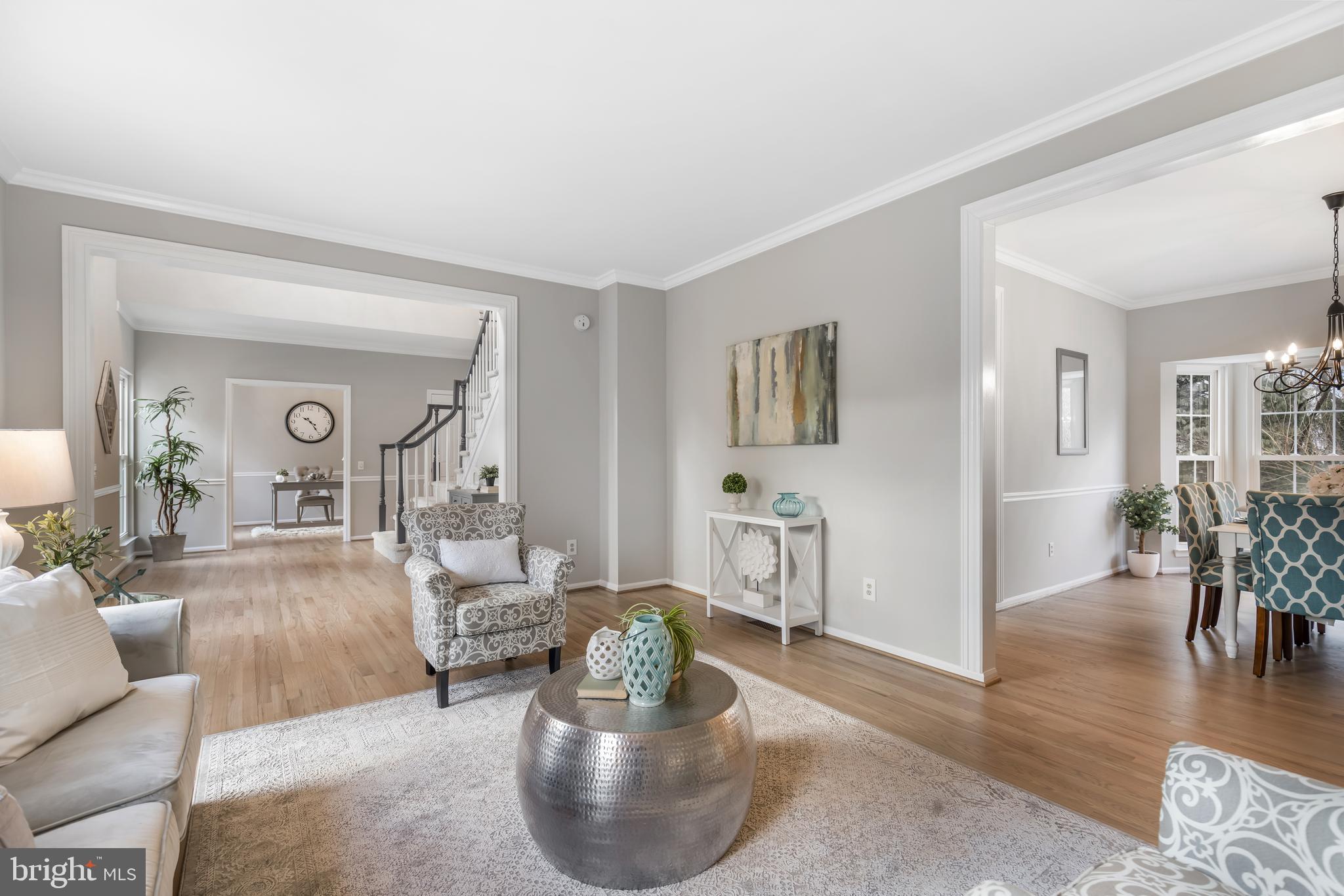 2796 Maple Ridge Drive Woodbridge, VA 22192 - Photo 16 of 90 Living Room off the Foyer and Dining Room