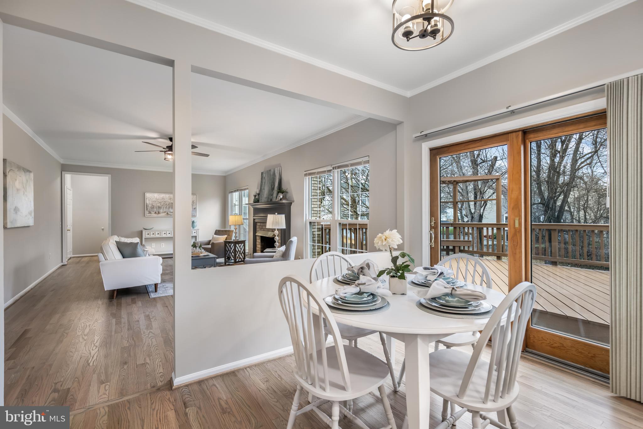 2796 Maple Ridge Drive Woodbridge, VA 22192 - Photo 29 of 90 Kitchen Looking into Family Room