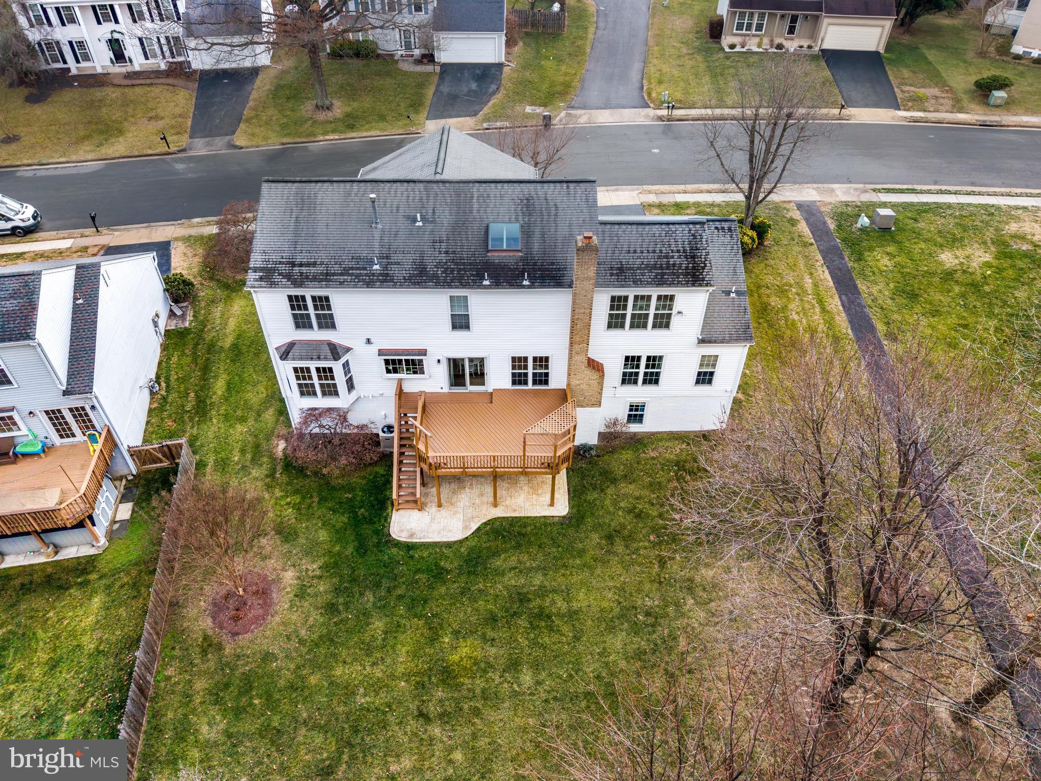2796 Maple Ridge Drive Woodbridge, VA 22192 - Photo 76 of 90 Aerial View- Rear of Home