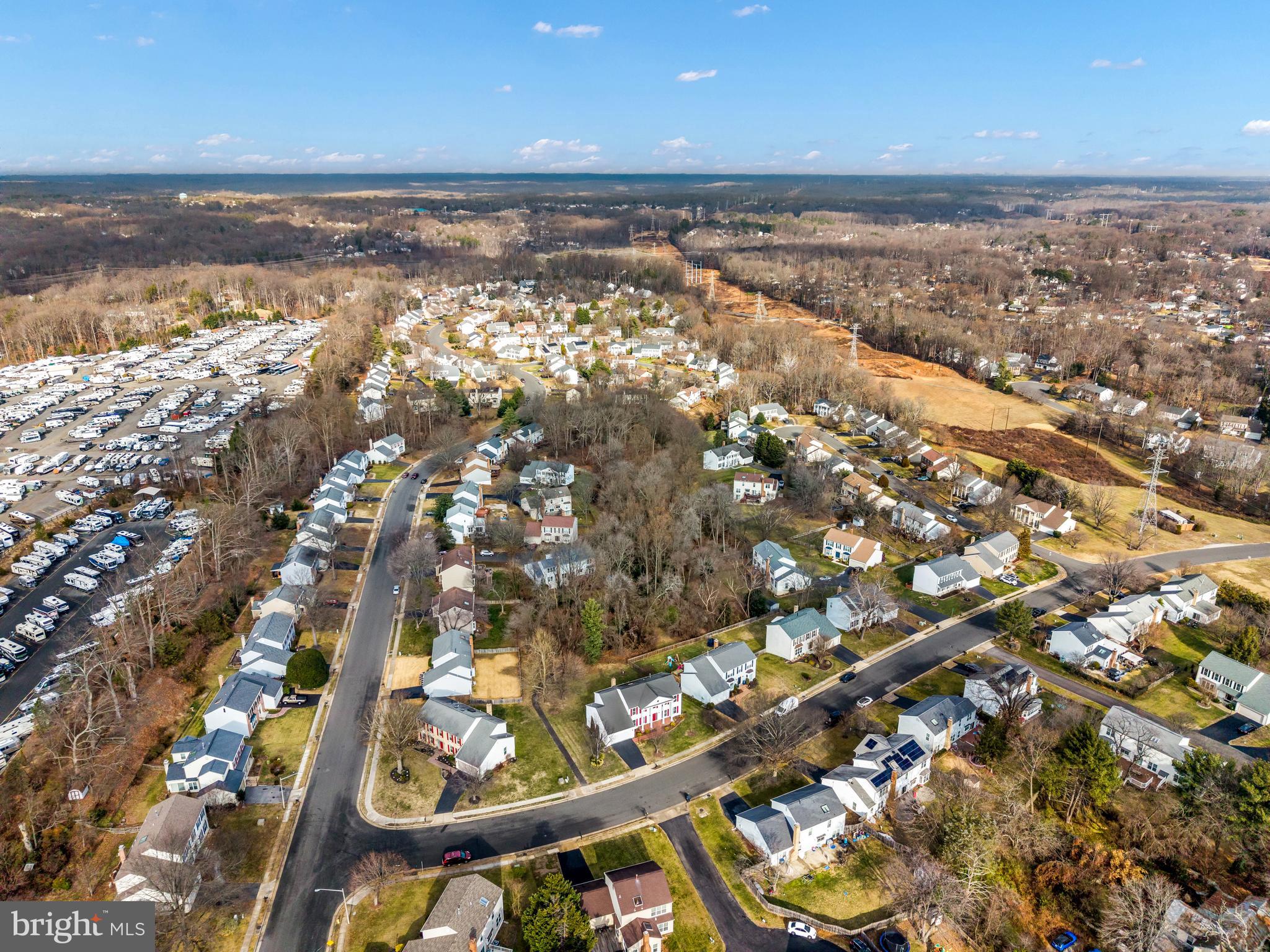 2796 Maple Ridge Drive Woodbridge, VA 22192 - Photo 81 of 90 Aerial View of Neighborhood