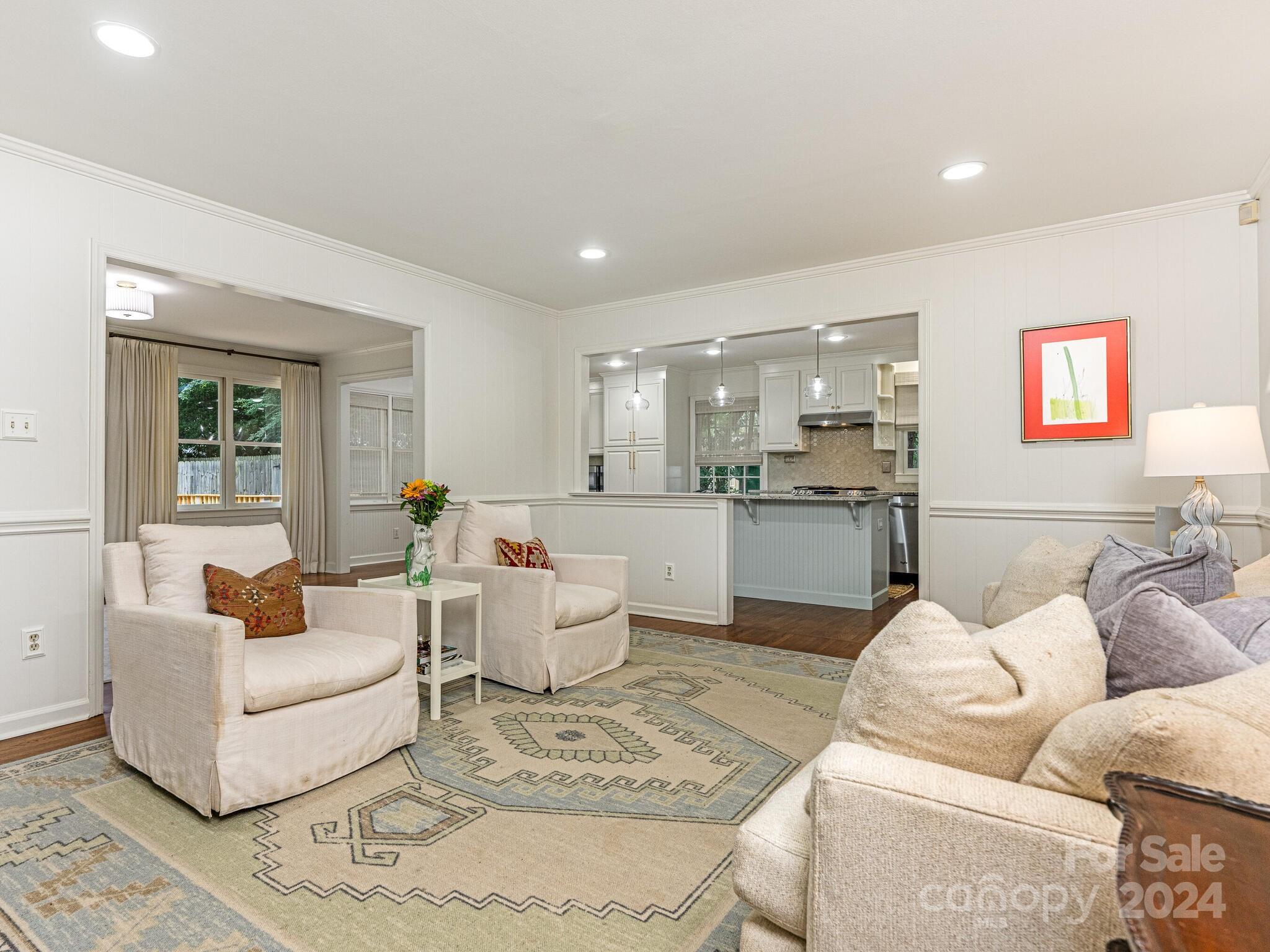 3912 Lovett Circle Charlotte, NC 28210 - Photo 13 of 25 a living room with furniture and a large window