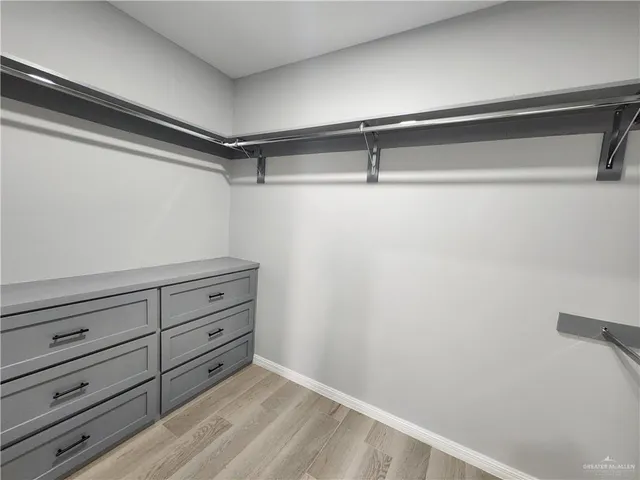 a view of walk in closet