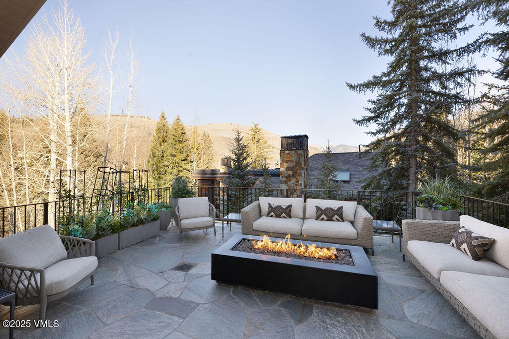 254 Beaver Dam Road Vail, CO 81657 - Photo 17 of 46 a outdoor living space with furniture and a couch