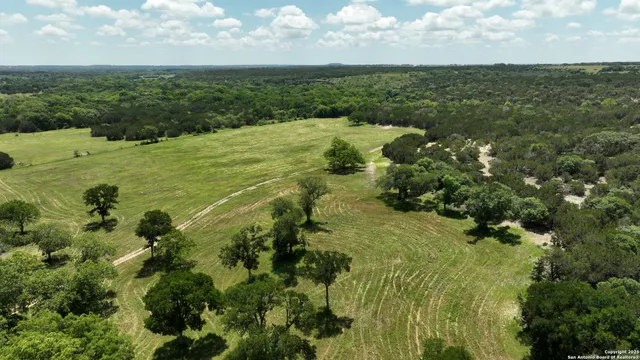 a view of a lake with a building in the background