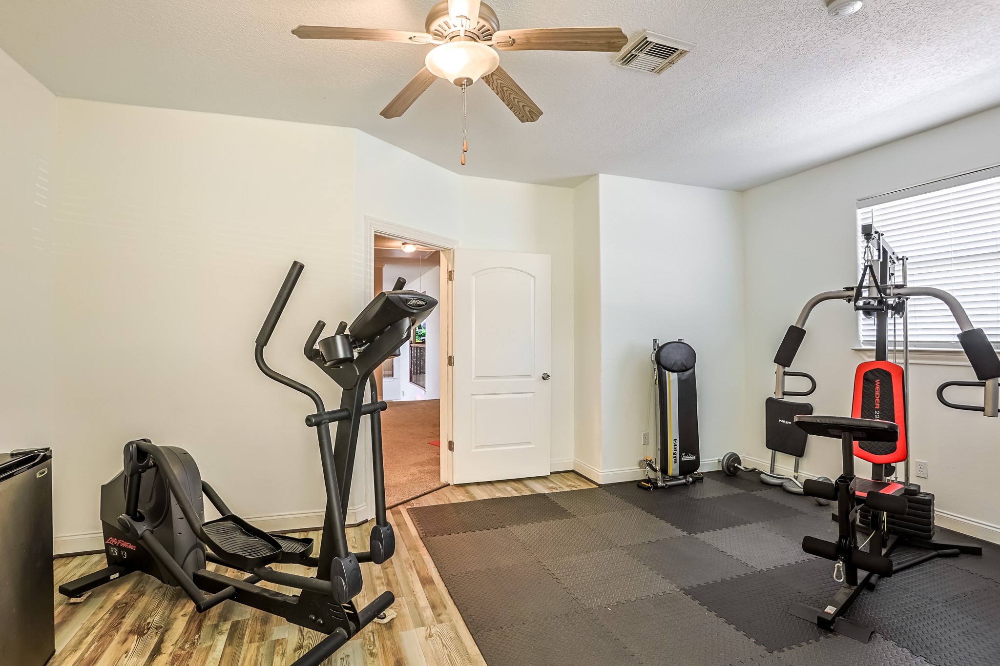 30119 West Geneva Drive Spring, TX 77386 - Photo 36 of 49 Dedicated fitness space with durable flooring and natural light — perfect for workouts, yoga, or a hobby room