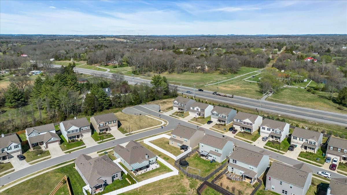 1846 Radnor Road Lebanon, TN 37087 - Photo 56 of 59 an aerial view of a house with a lake view