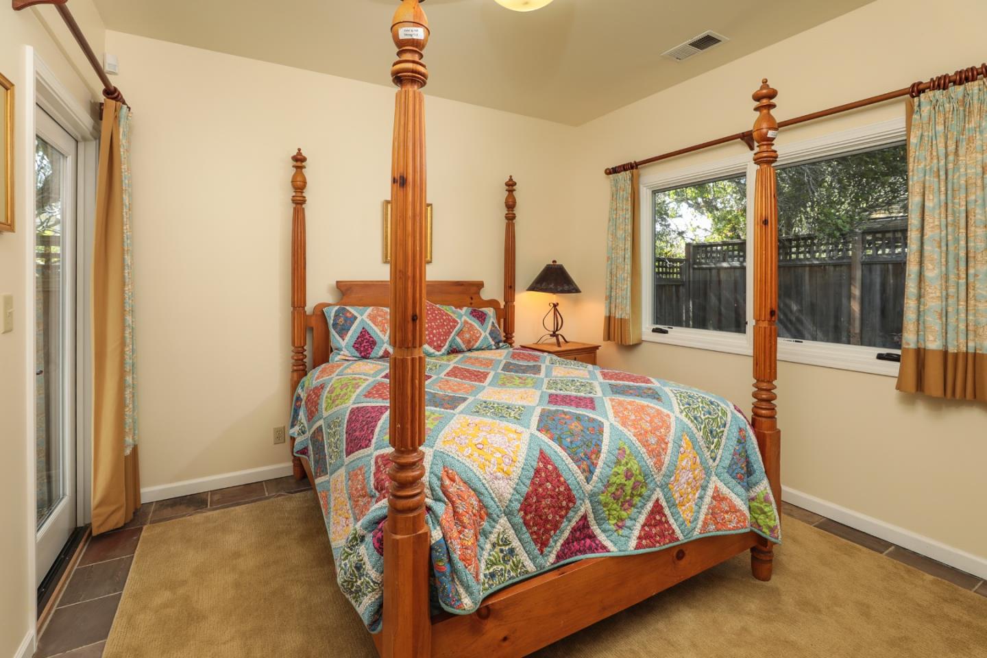 50 Barry Lane Atherton, CA 94027 - Photo 34 of 38 a bedroom with a bed and large window