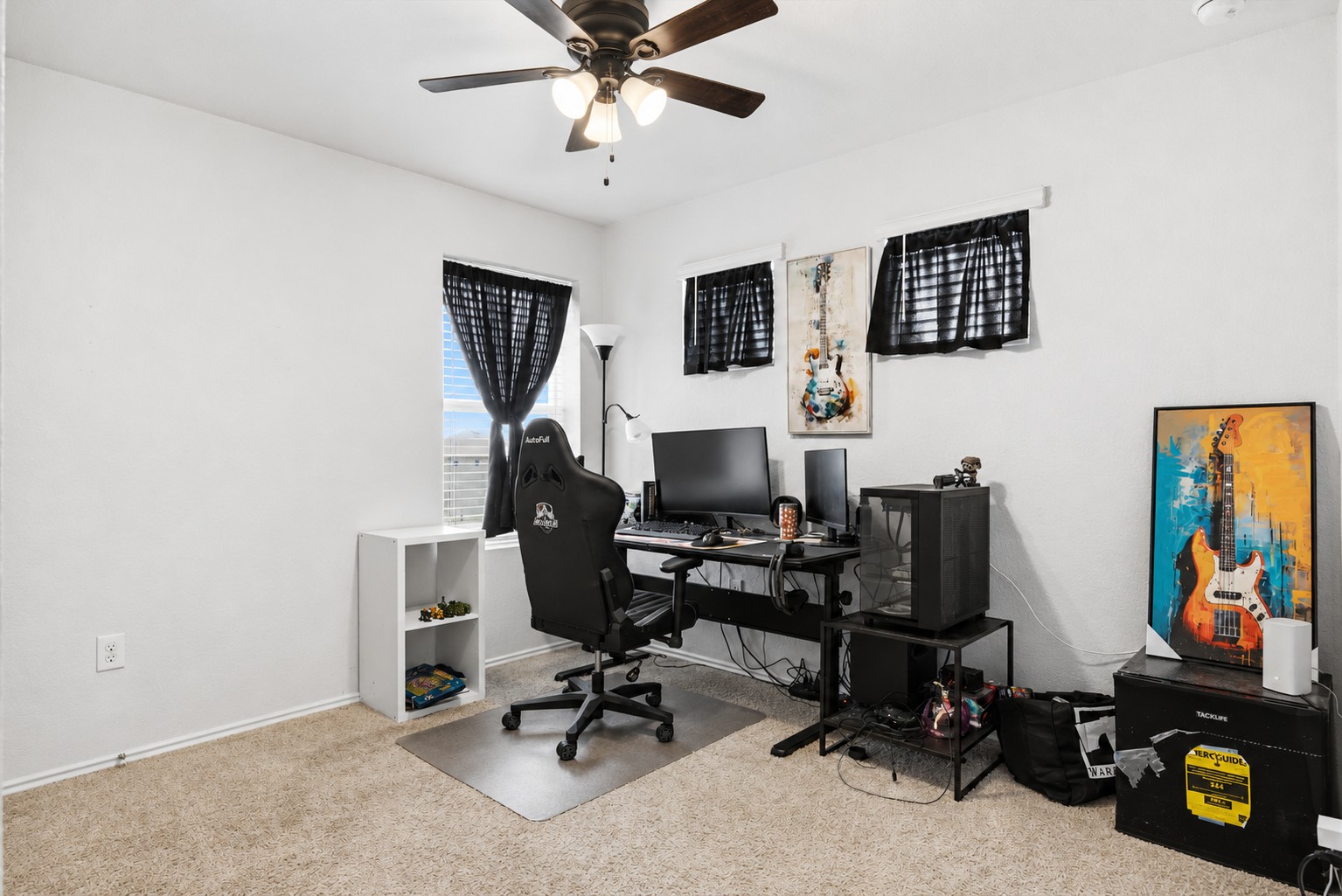 14904 Shalestone Way Manor, TX 78653 - Photo 19 of 32 a view of a workspace with furniture and a window
