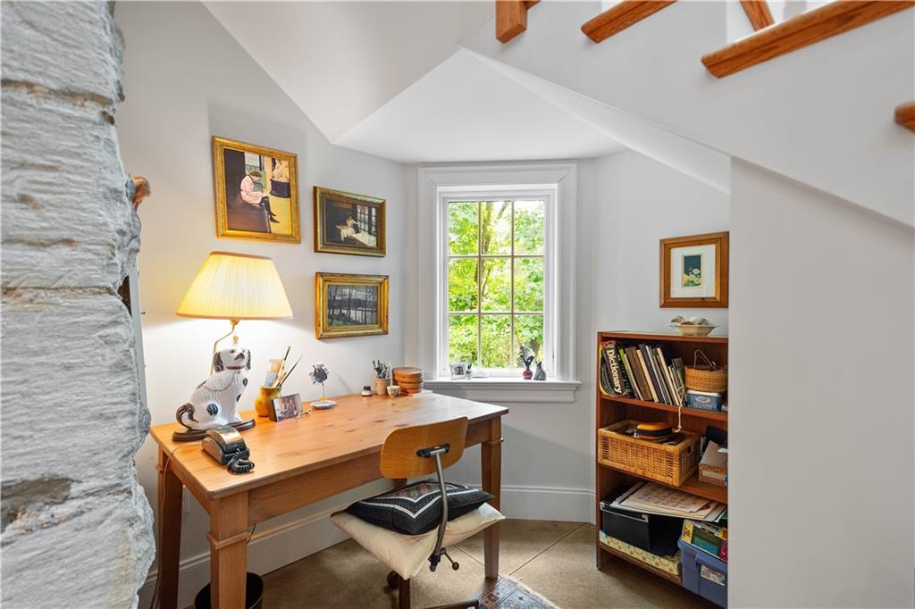 739 Chestnut Road Sewickley, PA 15143 - Photo 31 of 45 A quaint office nook under the stairs.