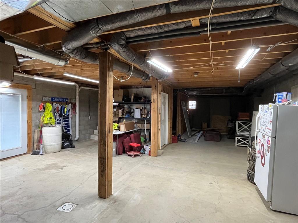 129 Maple Street Rices Landing, PA 15357 - Photo 17 of 18 a view of a garage with storage