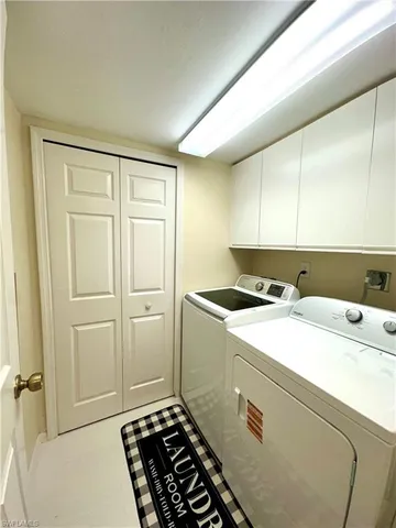 a room with storage and utility