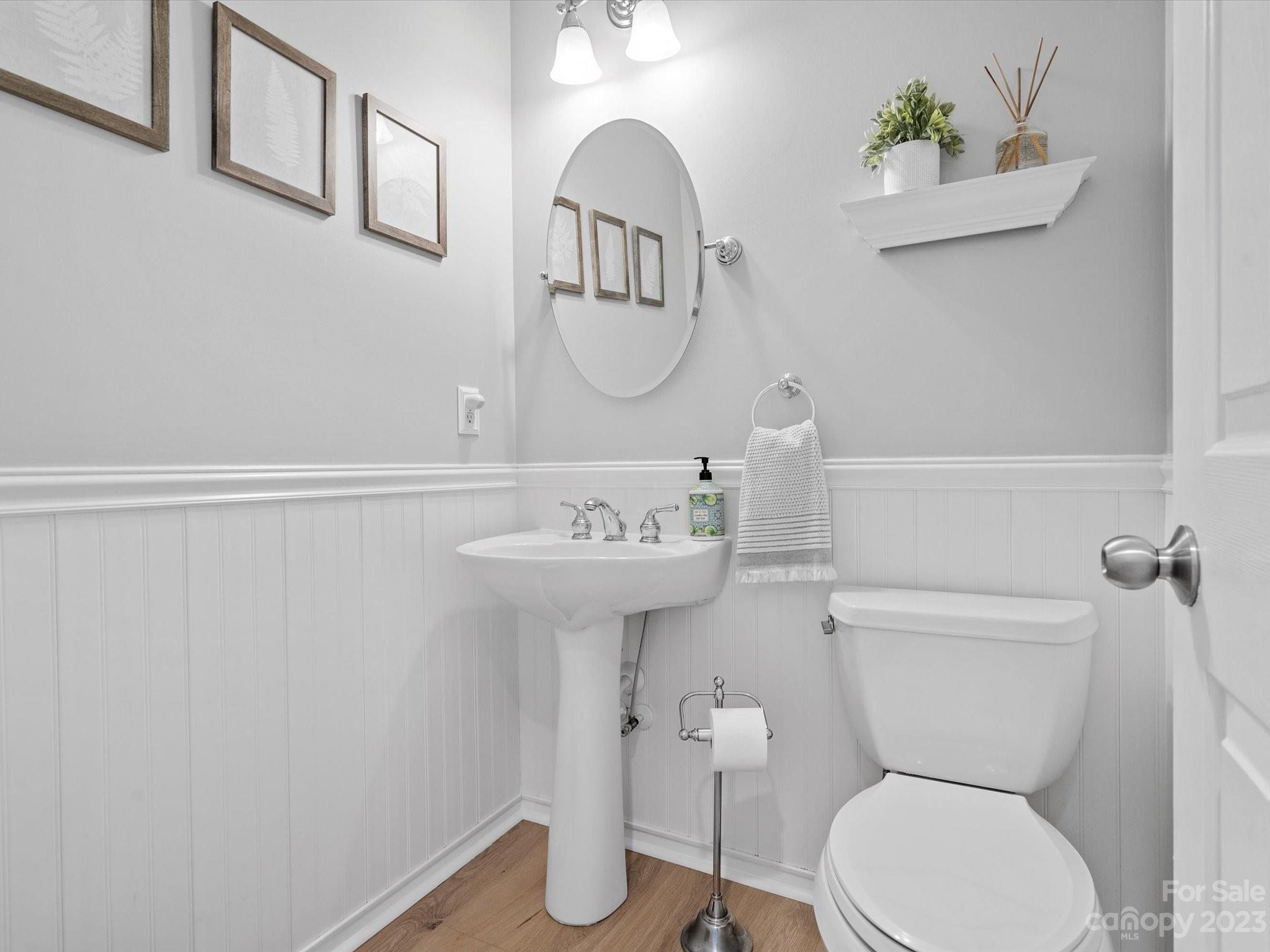 815 Circle Trace Road Monroe, NC 28110 - Photo 9 of 48 a bathroom with a toilet sink and mirror