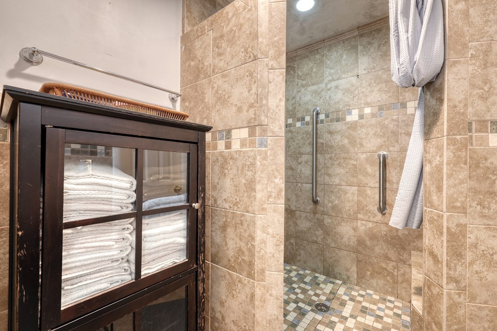 131 Hickory Ridge Circle Hayesville, NC 28904 - Photo 21 of 35 a bathroom with a shower