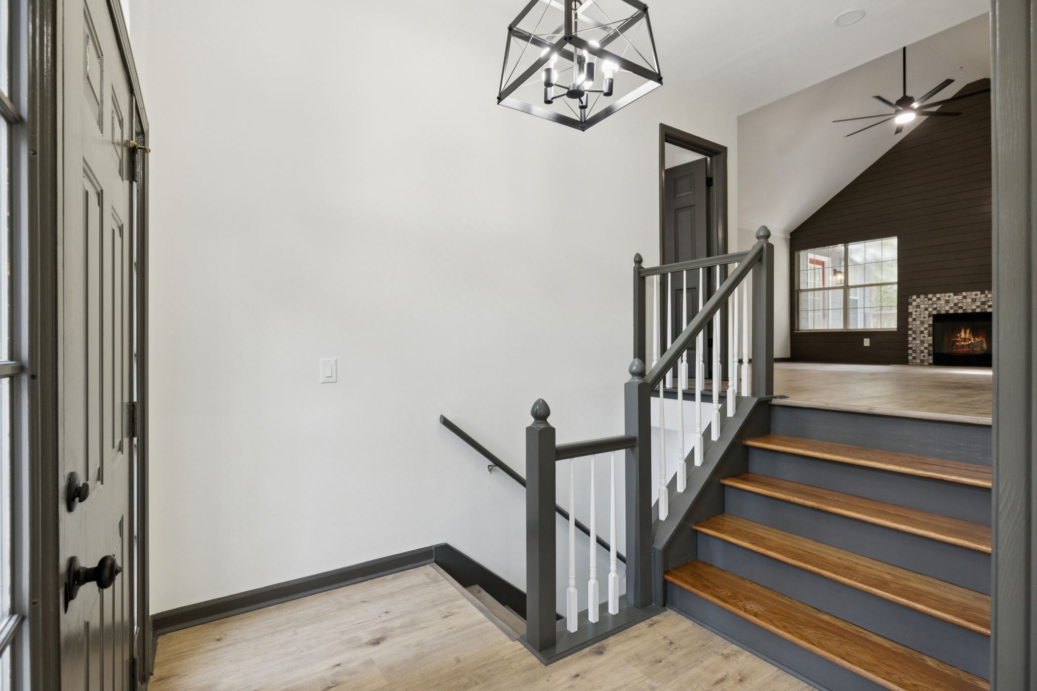 4612 Raccoon Trail Hermitage, TN 37076 - Photo 6 of 36 a view of entryway and hall with wooden floor