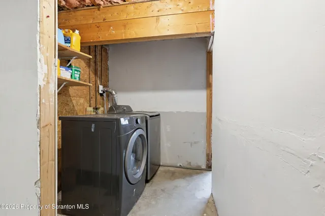 an outdoor view of the patio with swimming pool