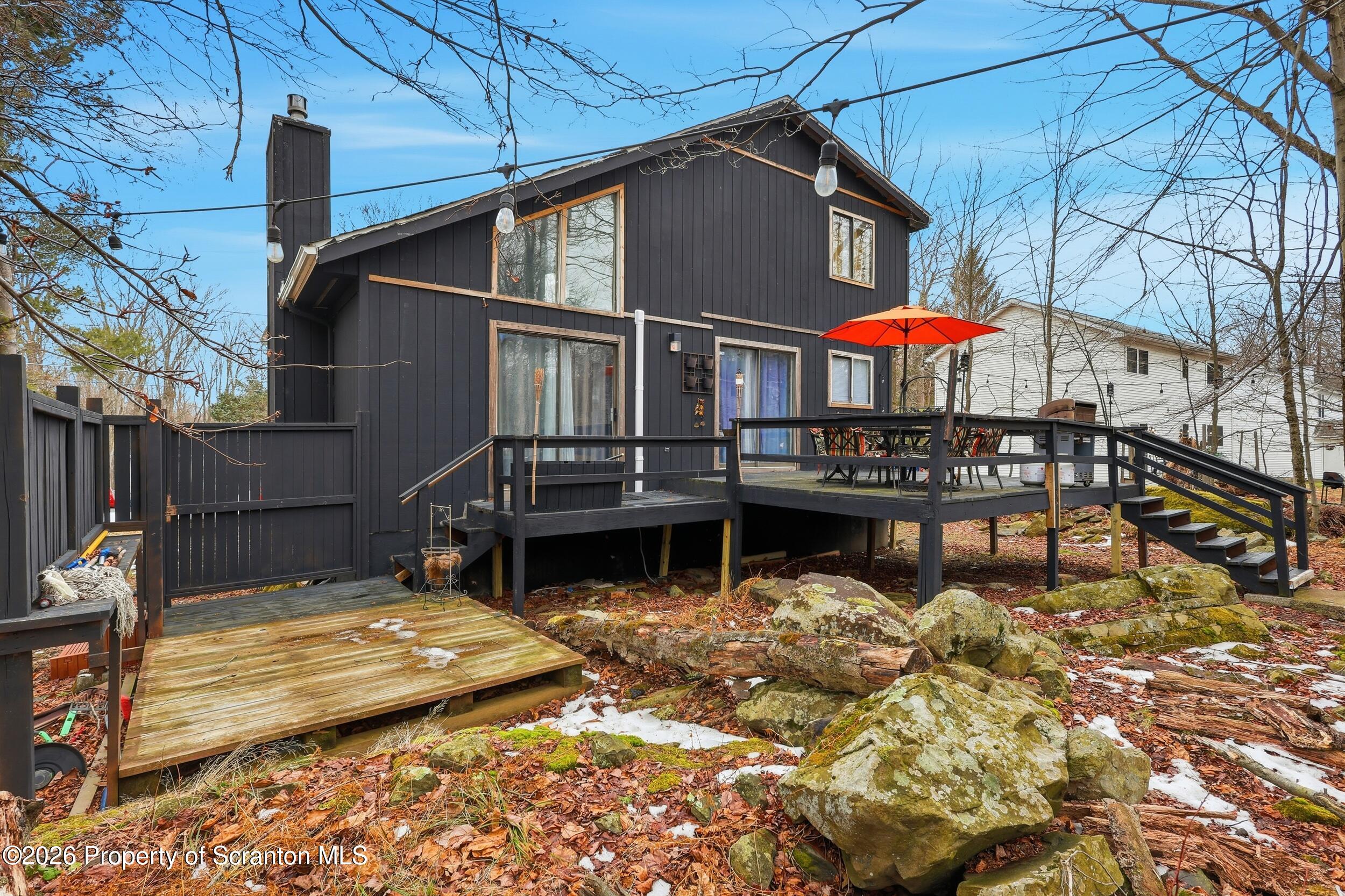 1379 Winding Way Tobyhanna, PA 18466 - Photo 37 of 51 a view of a house with wooden fence