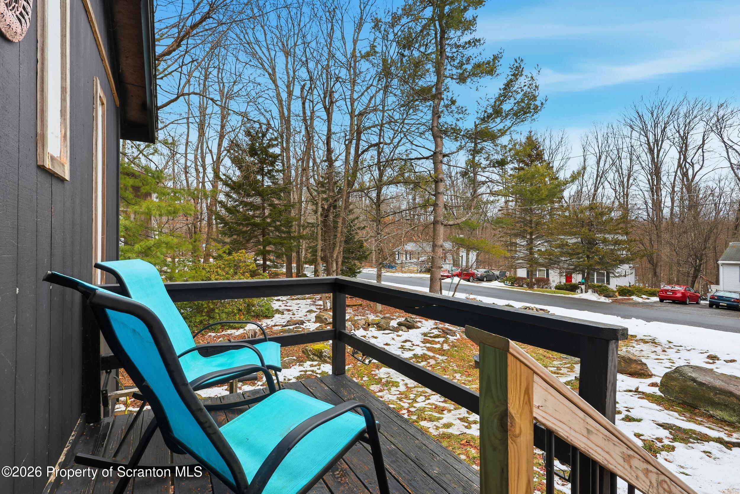 1379 Winding Way Tobyhanna, PA 18466 - Photo 4 of 51 a view of a chairs and table in the balcony