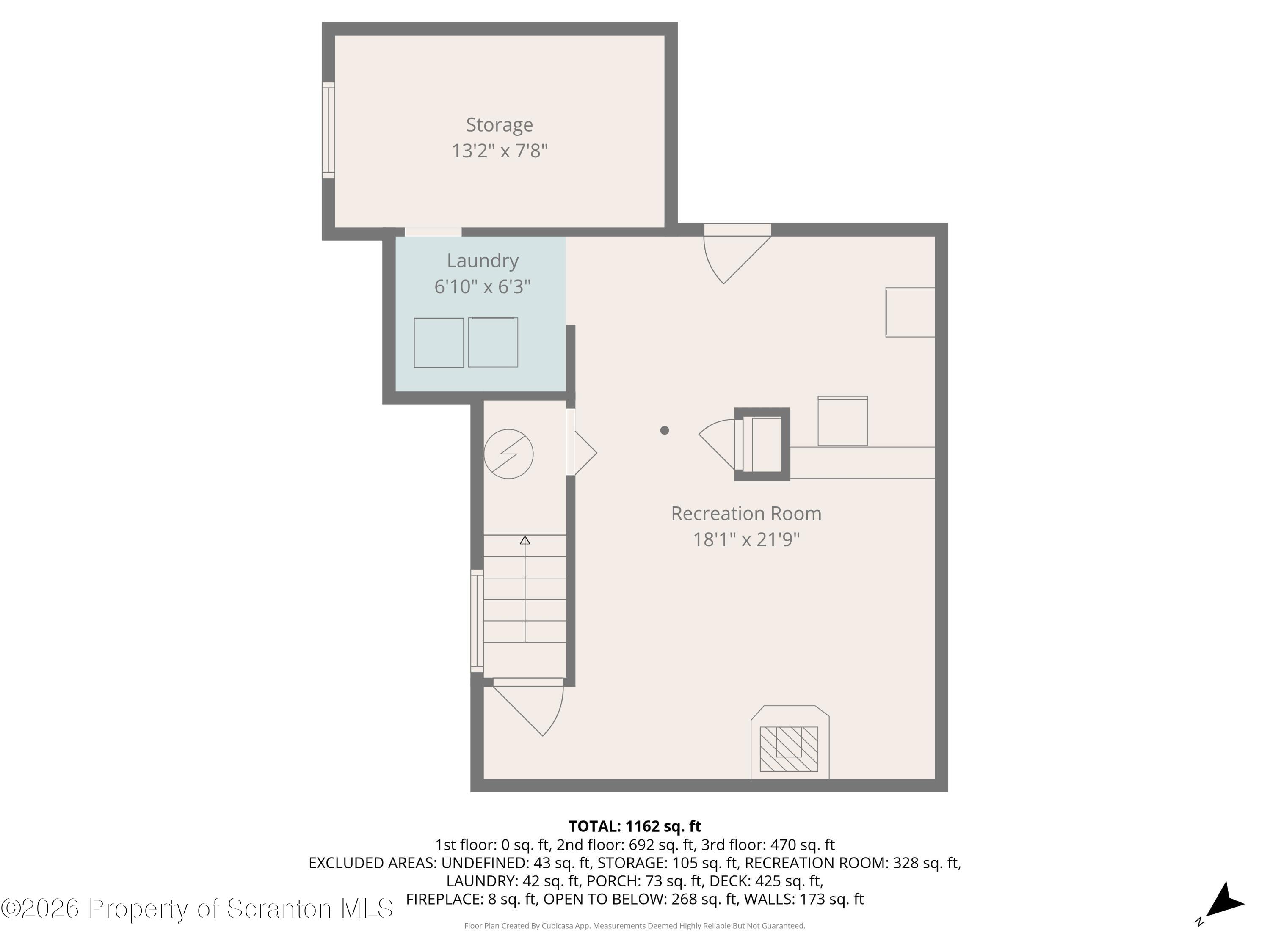 1379 Winding Way Tobyhanna, PA 18466 - Photo 50 of 51 a picture of a bench in a white building