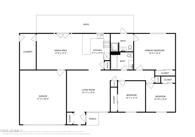 $1,909 | 8130 North 55th Avenue, Glendale, AZ 85302