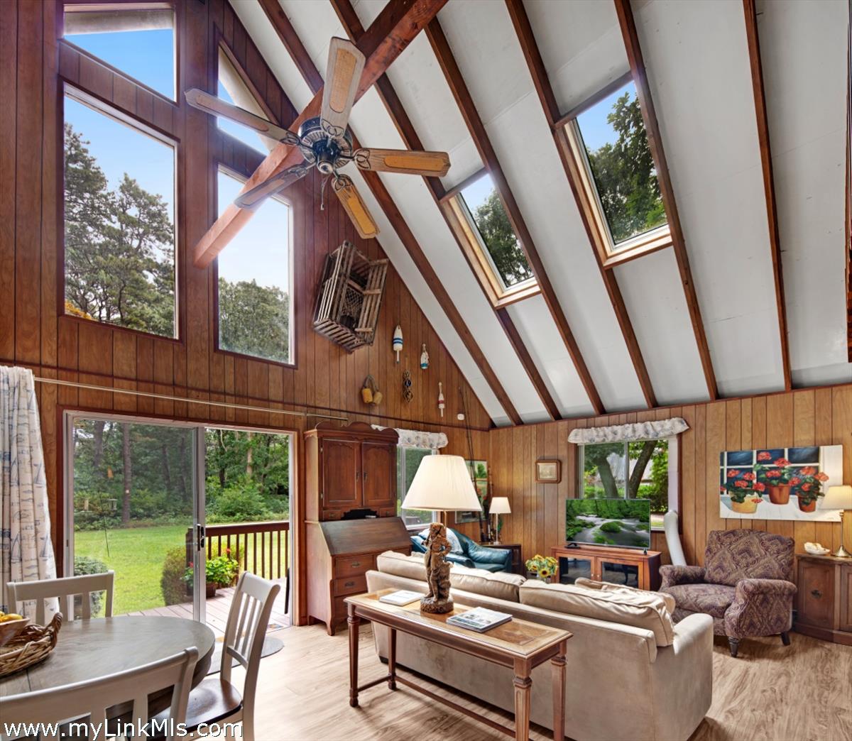 9 Galway Road West Tisbury, MA 02568 - Photo 20 of 26 a living room with furniture and a large window