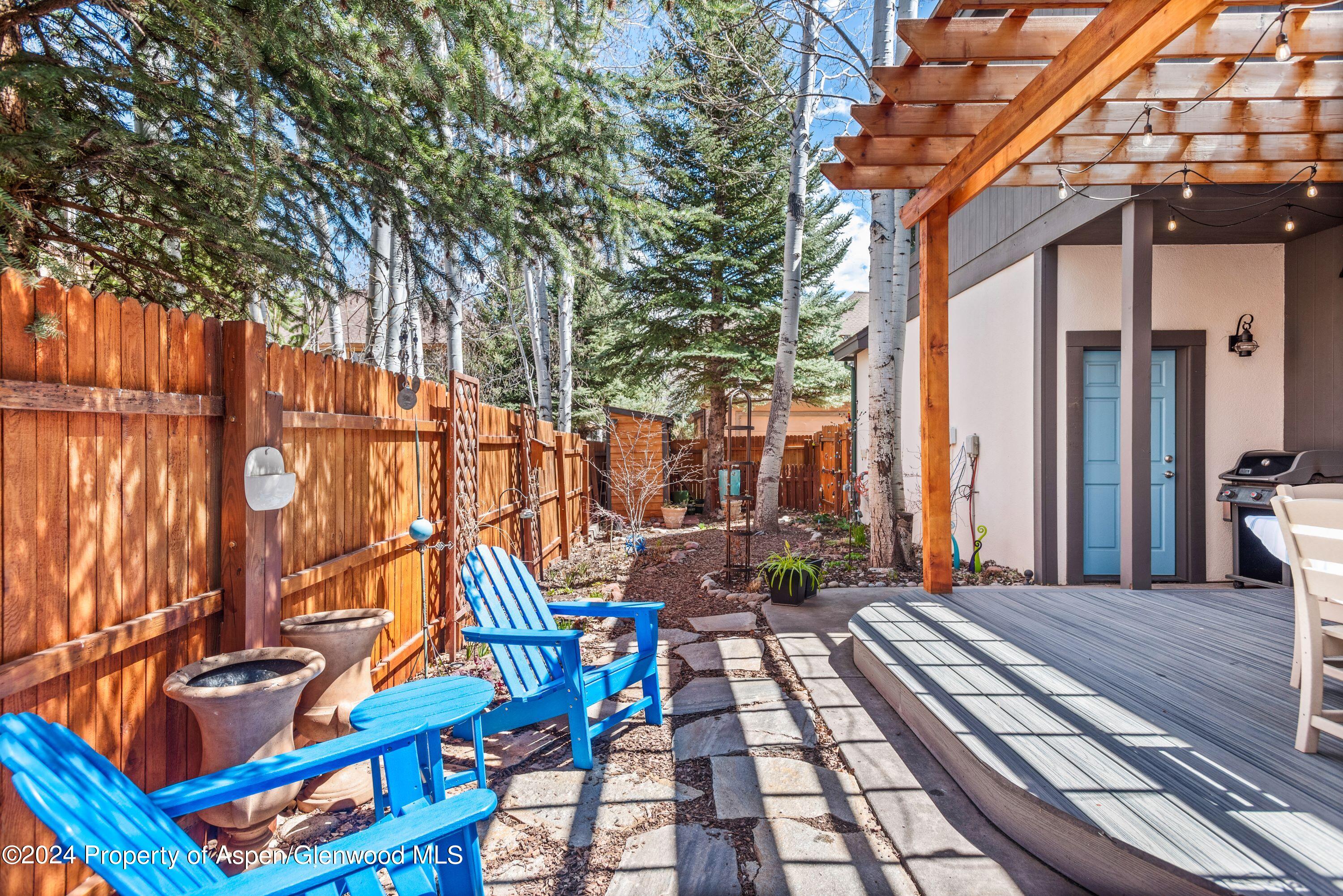 325 Summerset Lane, Unit A Basalt, CO 81621 - Photo 17 of 22 a view of outdoor space with seating area