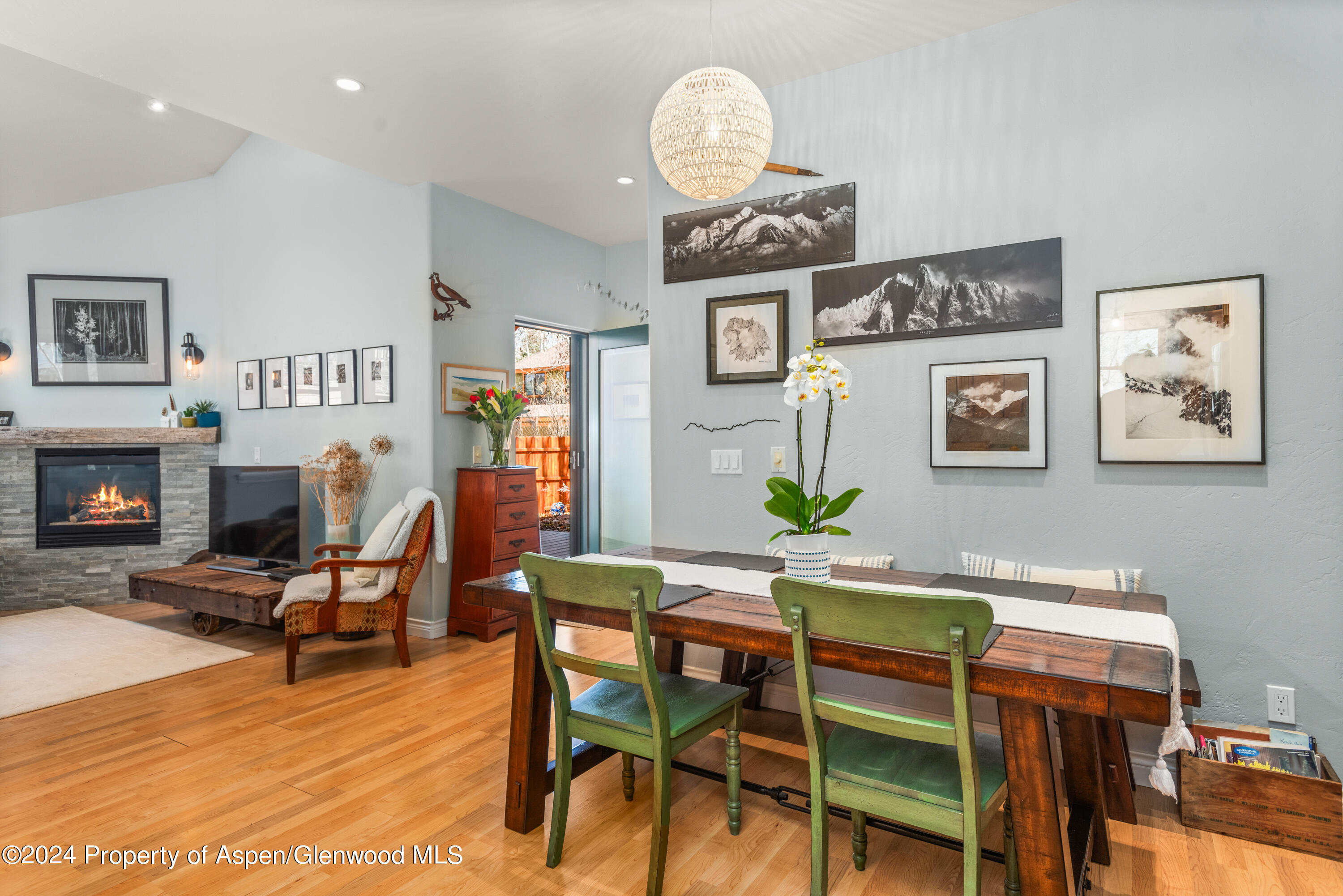 325 Summerset Lane, Unit A Basalt, CO 81621 - Photo 8 of 22 a view of a dining room with furniture
