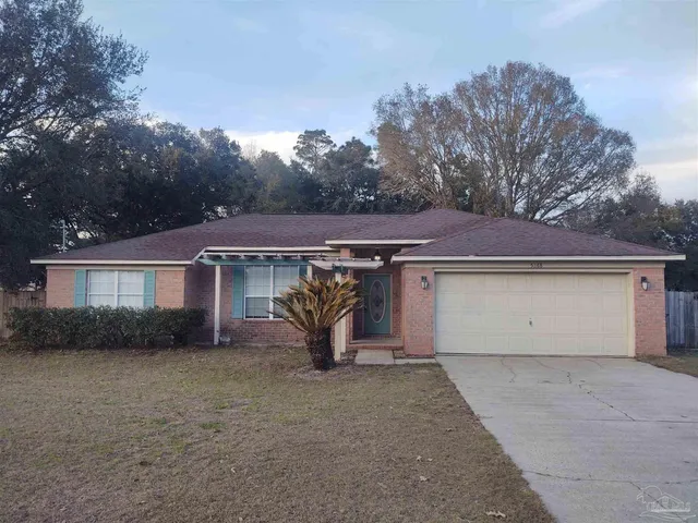 front view of house with a yard