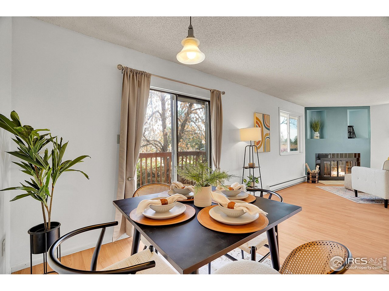 1209 Centaur Circle, Unit B Lafayette, CO 80026 - Photo 12 of 36 a view of a dining room with furniture and window