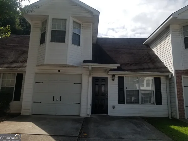 a view of a house with a door