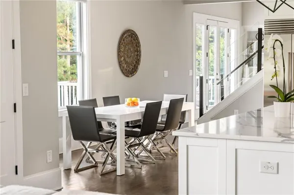 a outdoor living space with furniture and garden view