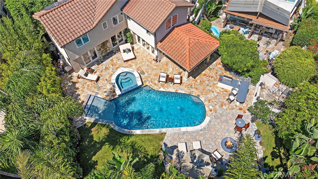 20 Regina Dana Point, CA 92629 - Photo 25 of 26 an aerial view of a house with swimming pool and outdoor seating