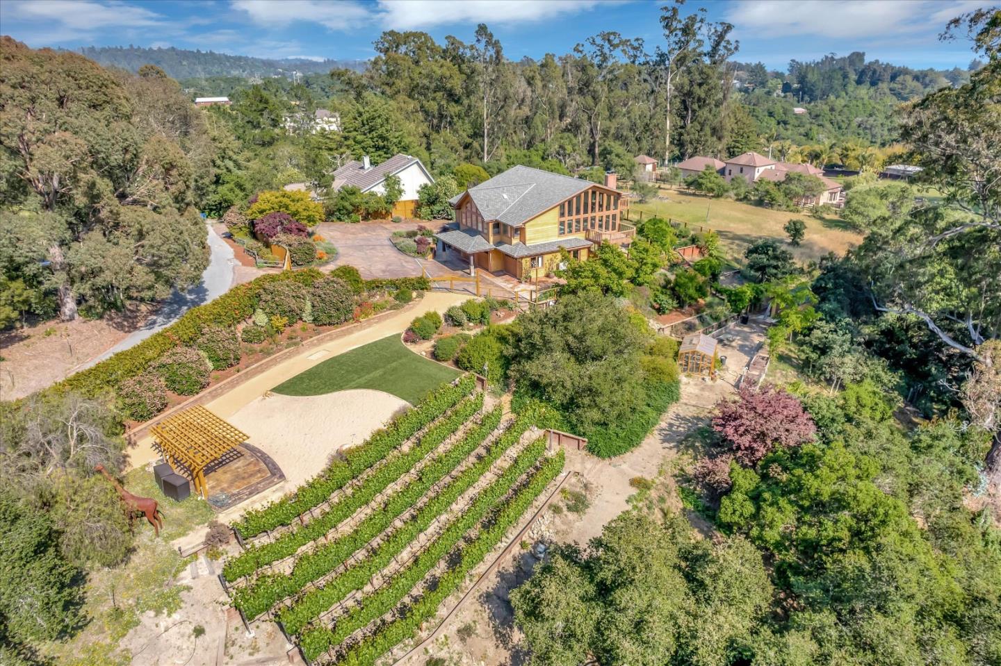 521 Amigo Road Soquel, CA 95073 - Photo 2 of 39 a view of a lake with a mountain