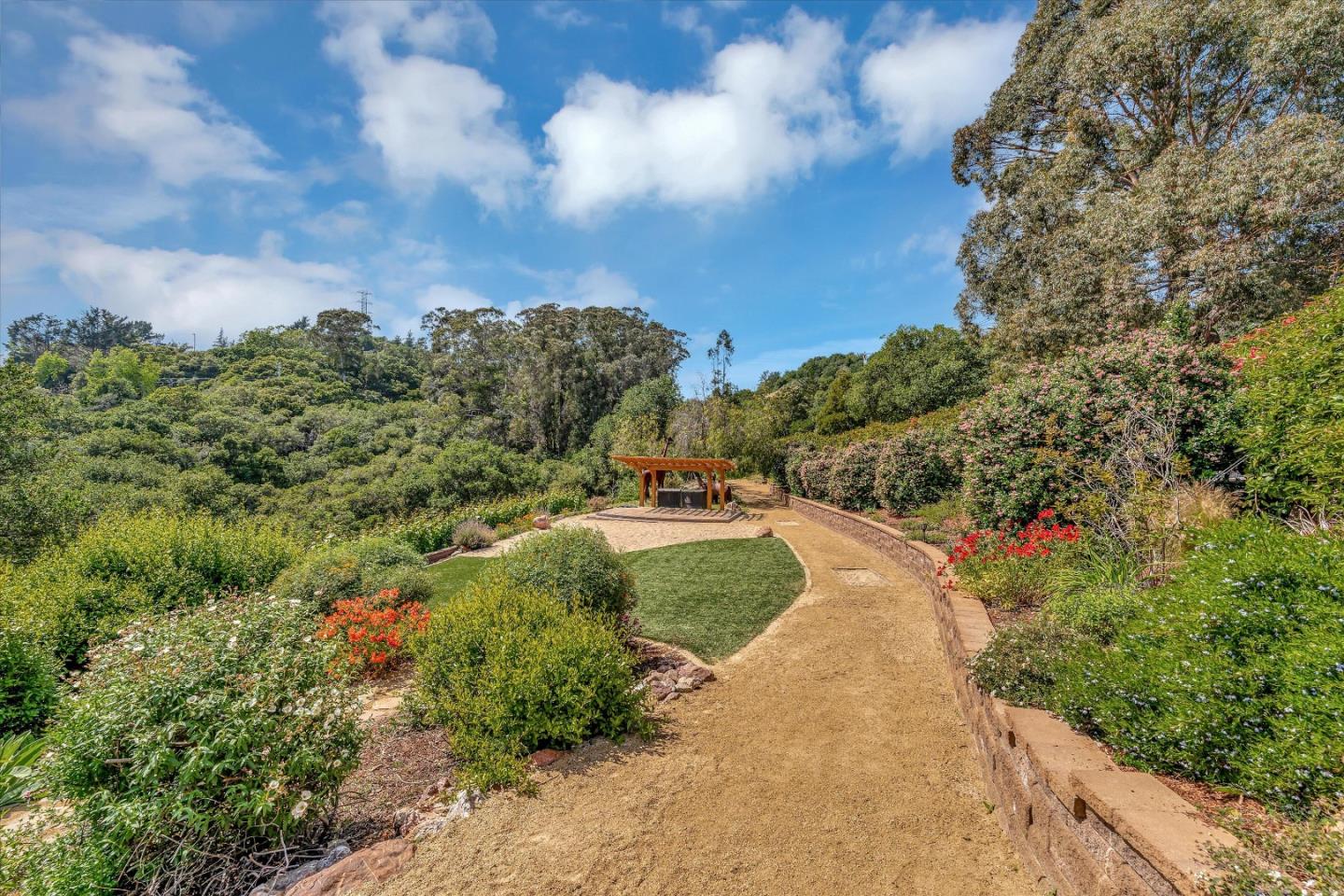 521 Amigo Road Soquel, CA 95073 - Photo 36 of 39 a view of a garden with pathway