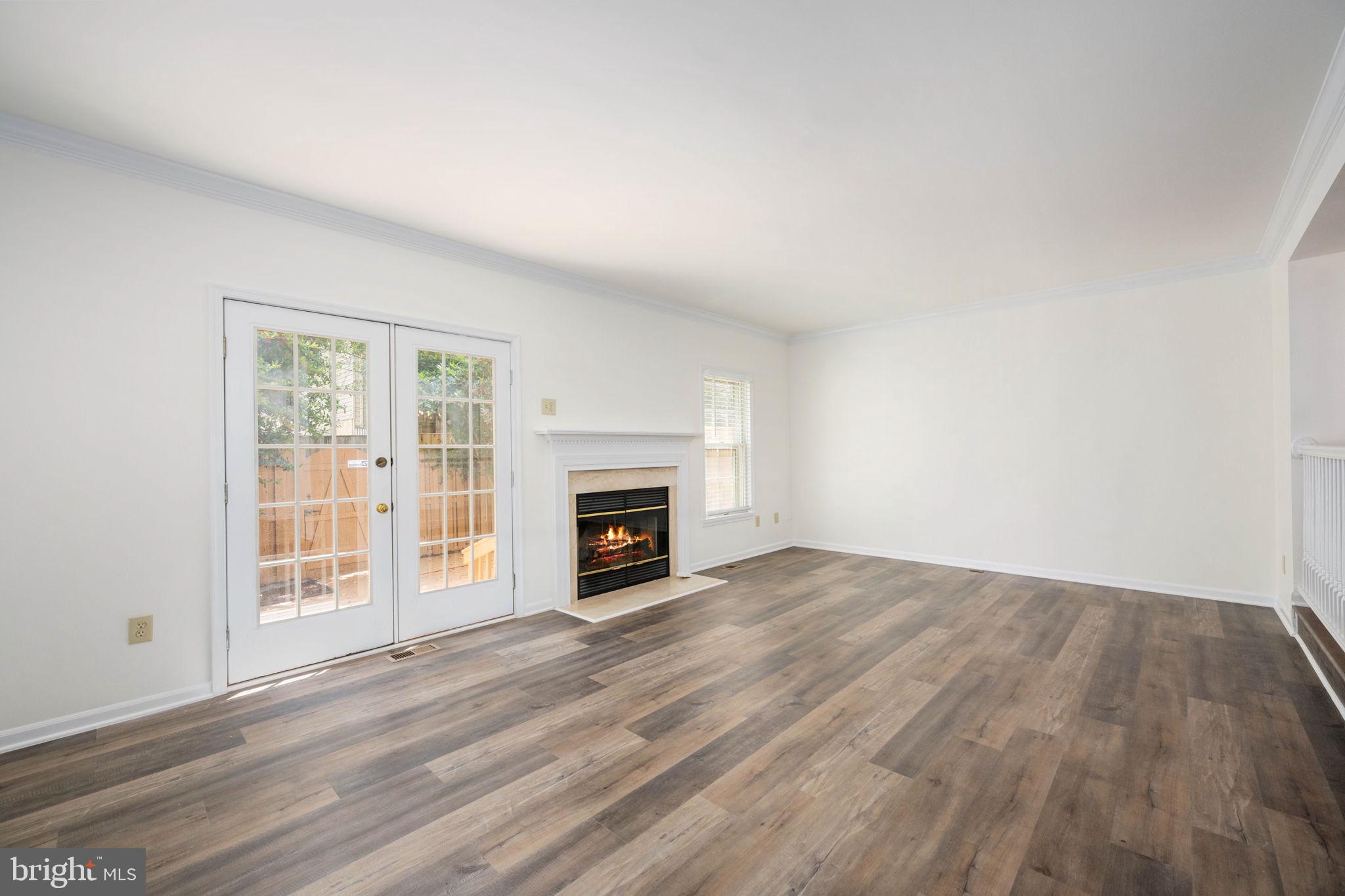 6509 Castine Lane Springfield, VA 22150 - Photo 41 of 44 Living room with French doors to Patio