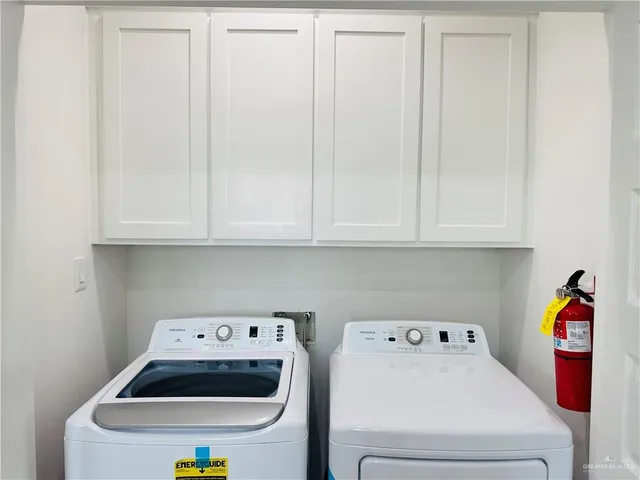 a room with storage and utility