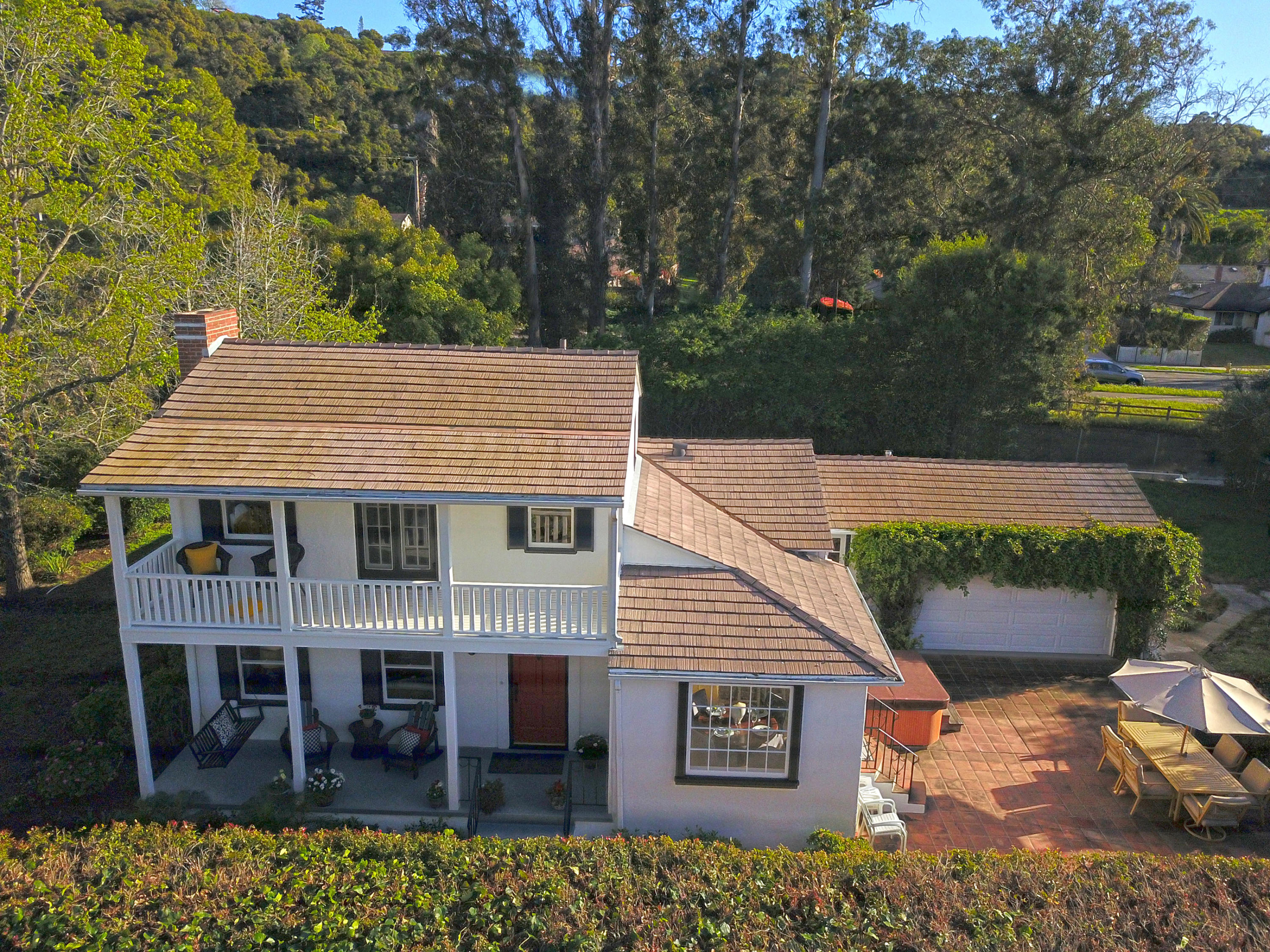 439 Arroyo Road Santa Barbara, CA 93110 - Photo 24 of 24 Aerial Front