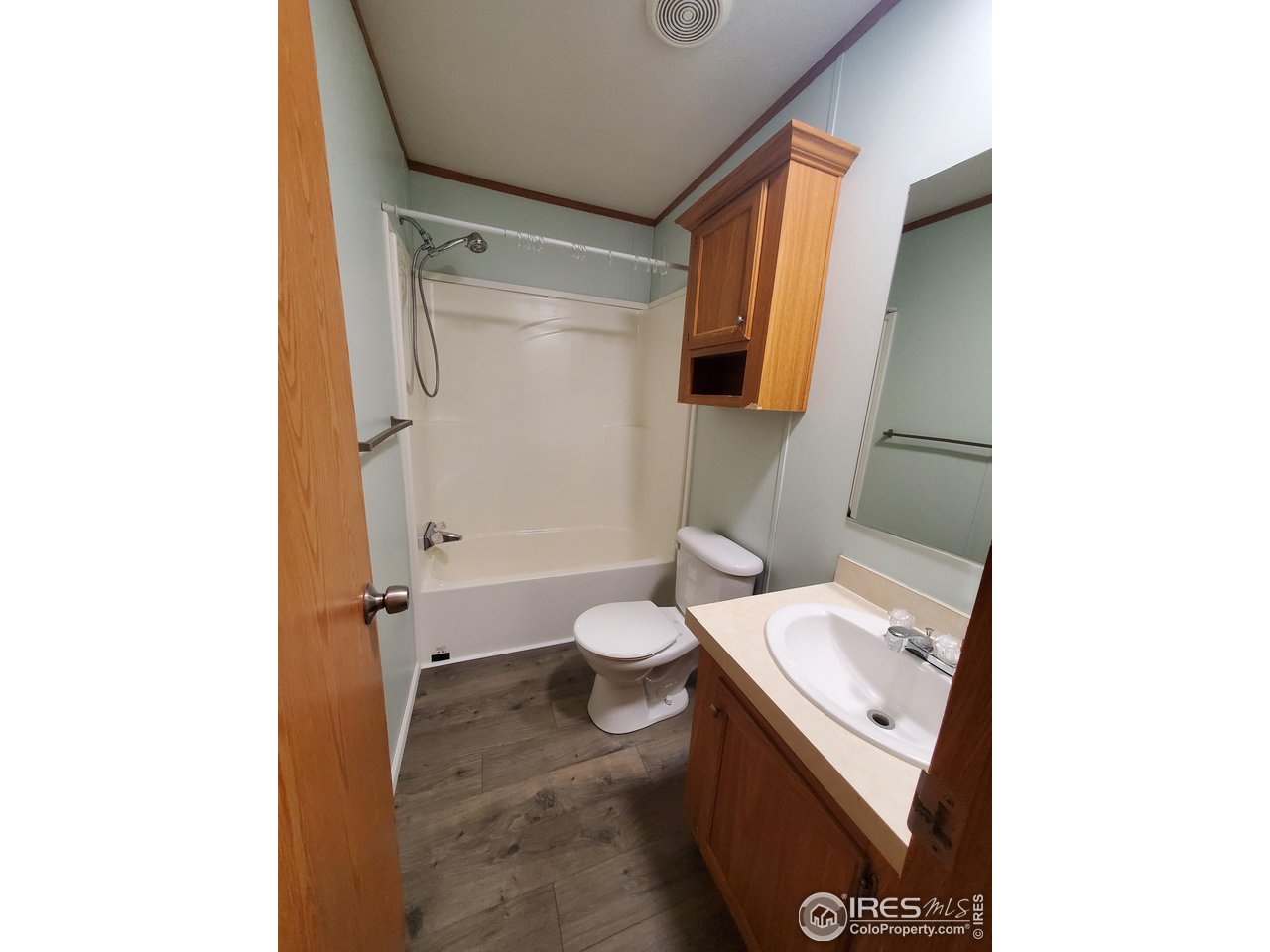 3717 South Taft Hill Road, Unit 285 Fort Collins, CO 80526 - Photo 15 of 18 a bathroom with a sink a toilet and shower