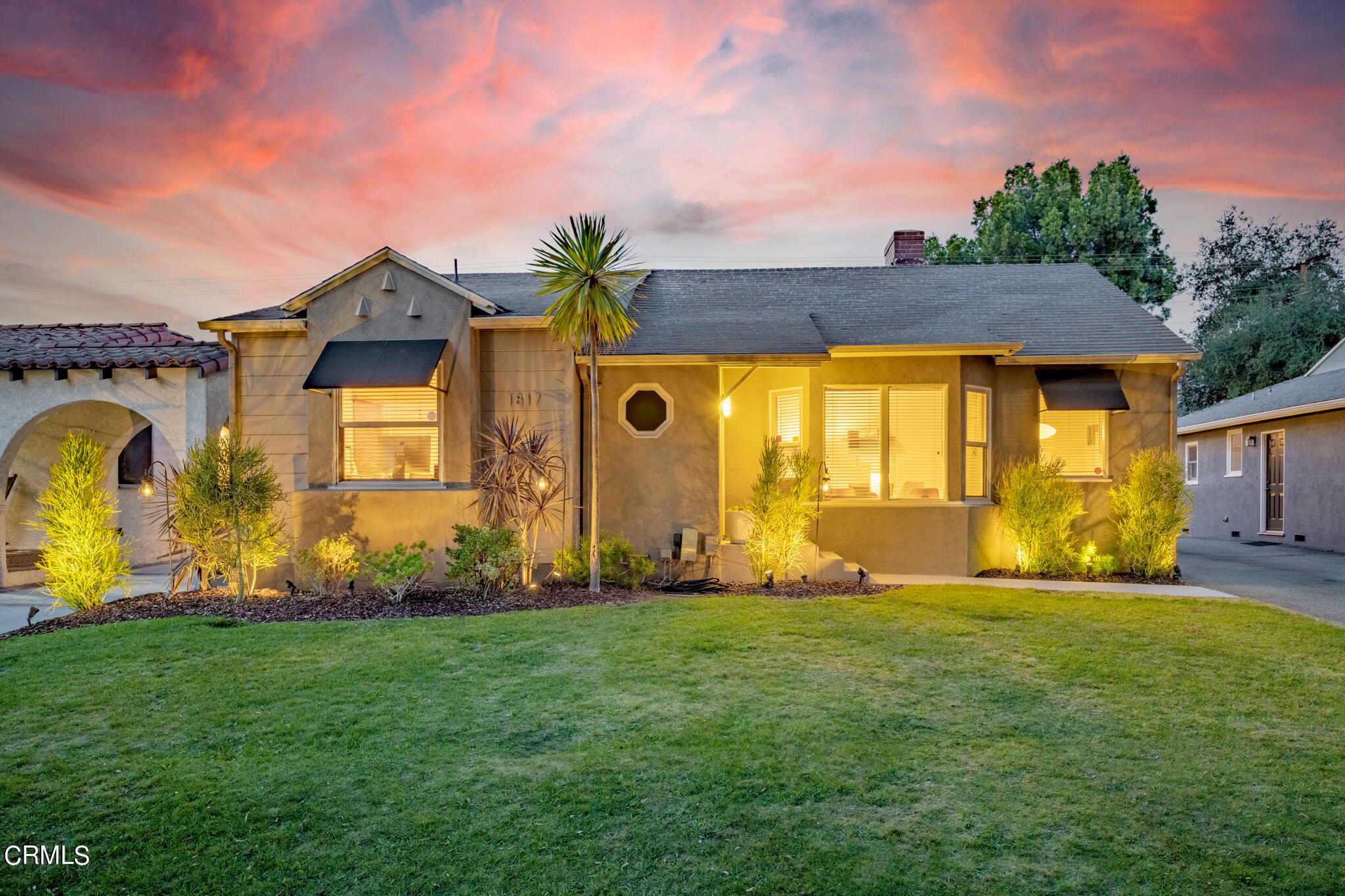 1817 Harmon Place Glendale, CA 91208 - Photo 42 of 45 a front view of house with yard and swimming pool
