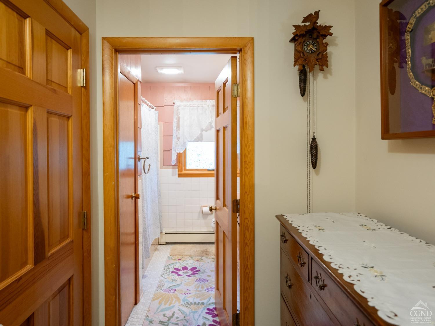 28 Allen Circle Stuyvesant, NY 12106 - Photo 12 of 41 a bathroom with a granite countertop sink and a mirror