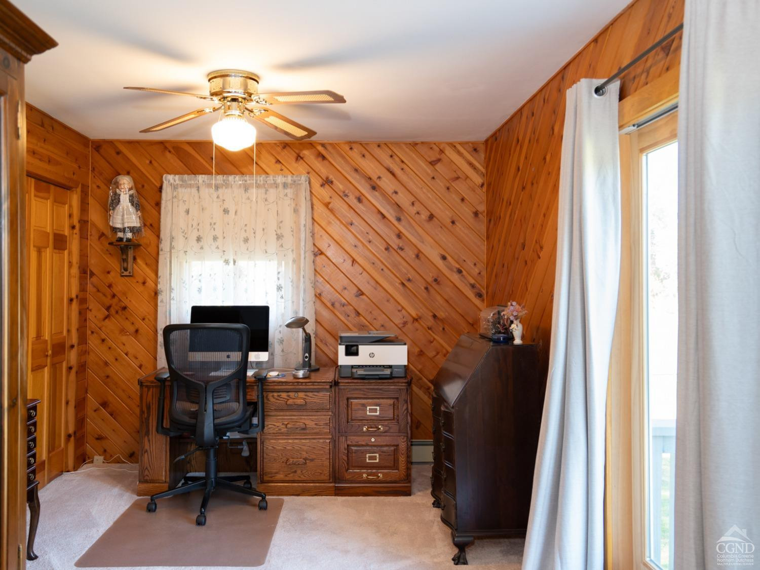 28 Allen Circle Stuyvesant, NY 12106 - Photo 18 of 41 a view of a workspace with furniture and a window