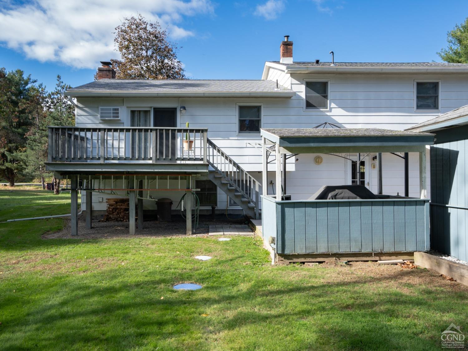 28 Allen Circle Stuyvesant, NY 12106 - Photo 29 of 41 a view of house with a yard and deck