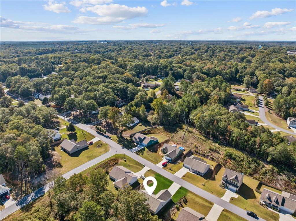 224 Katie Lane Commerce, GA 30529 - Photo 34 of 35 an aerial view of residential houses with outdoor space