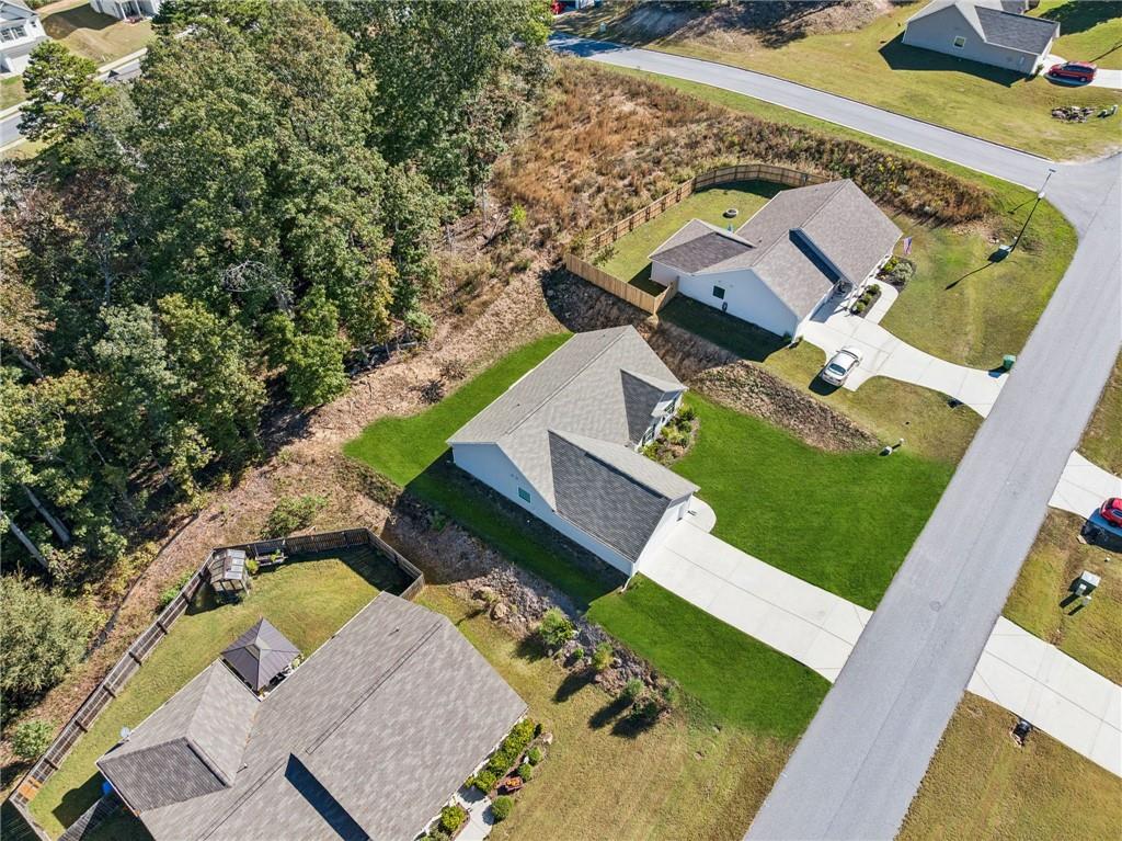 224 Katie Lane Commerce, GA 30529 - Photo 6 of 35 an aerial view of a house with a garden